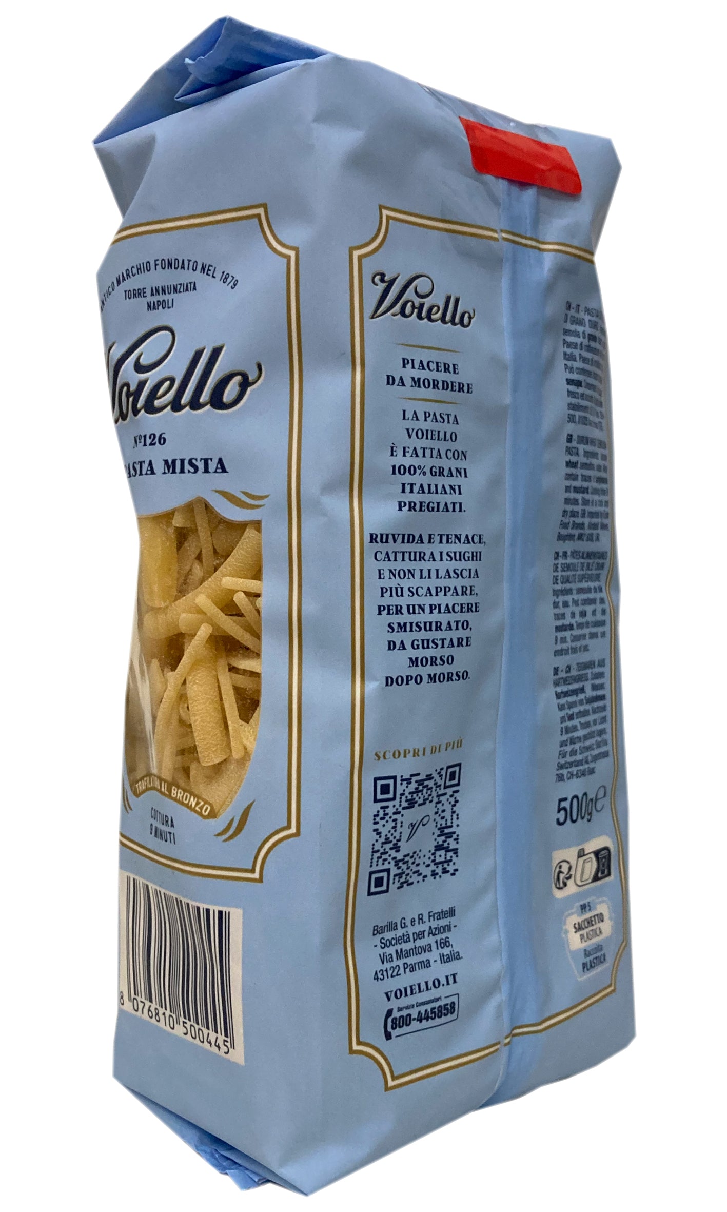 Voiello Pasta 100% Grani Italiani - Mista N.126 - 500g