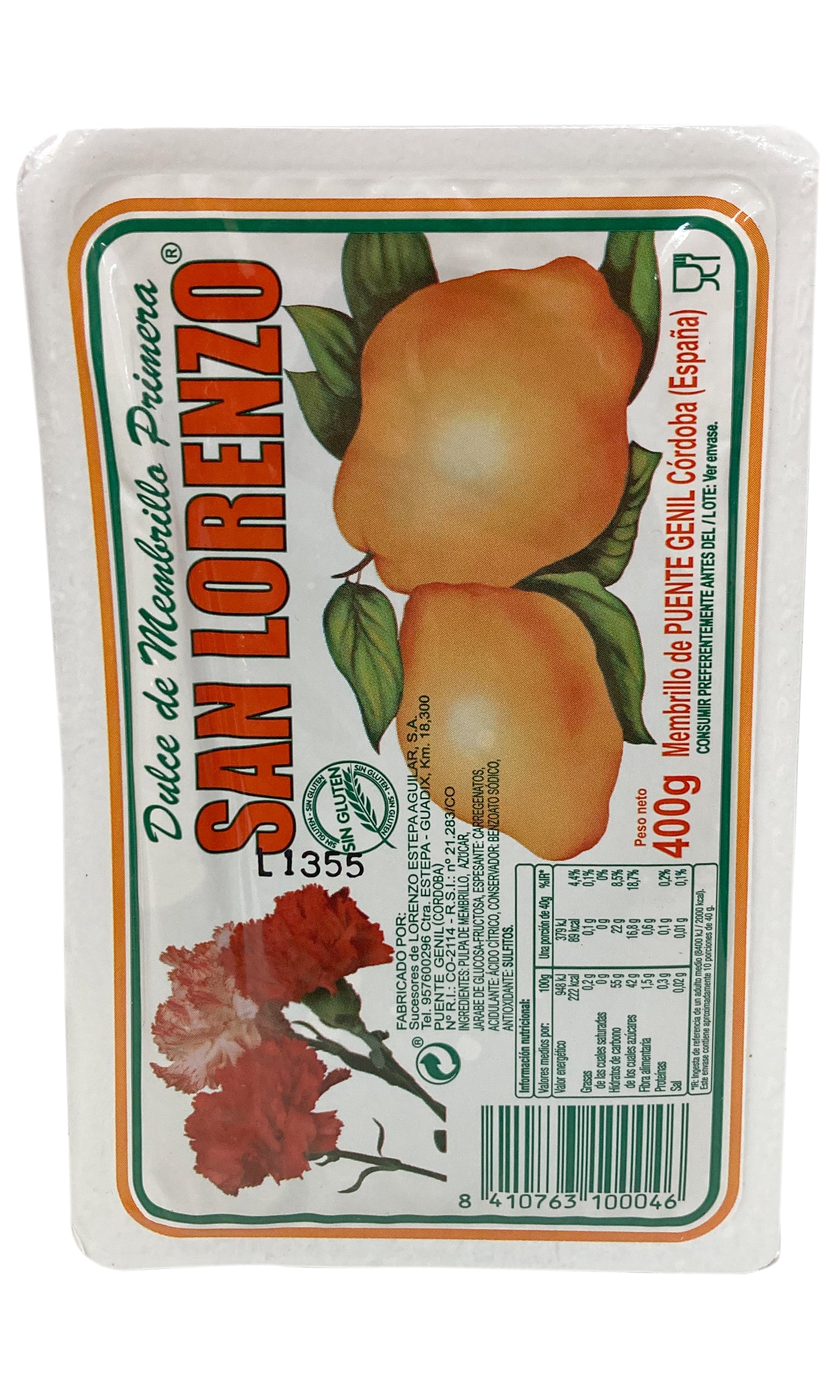 San Lorenzo - Quince Jelly - 400g