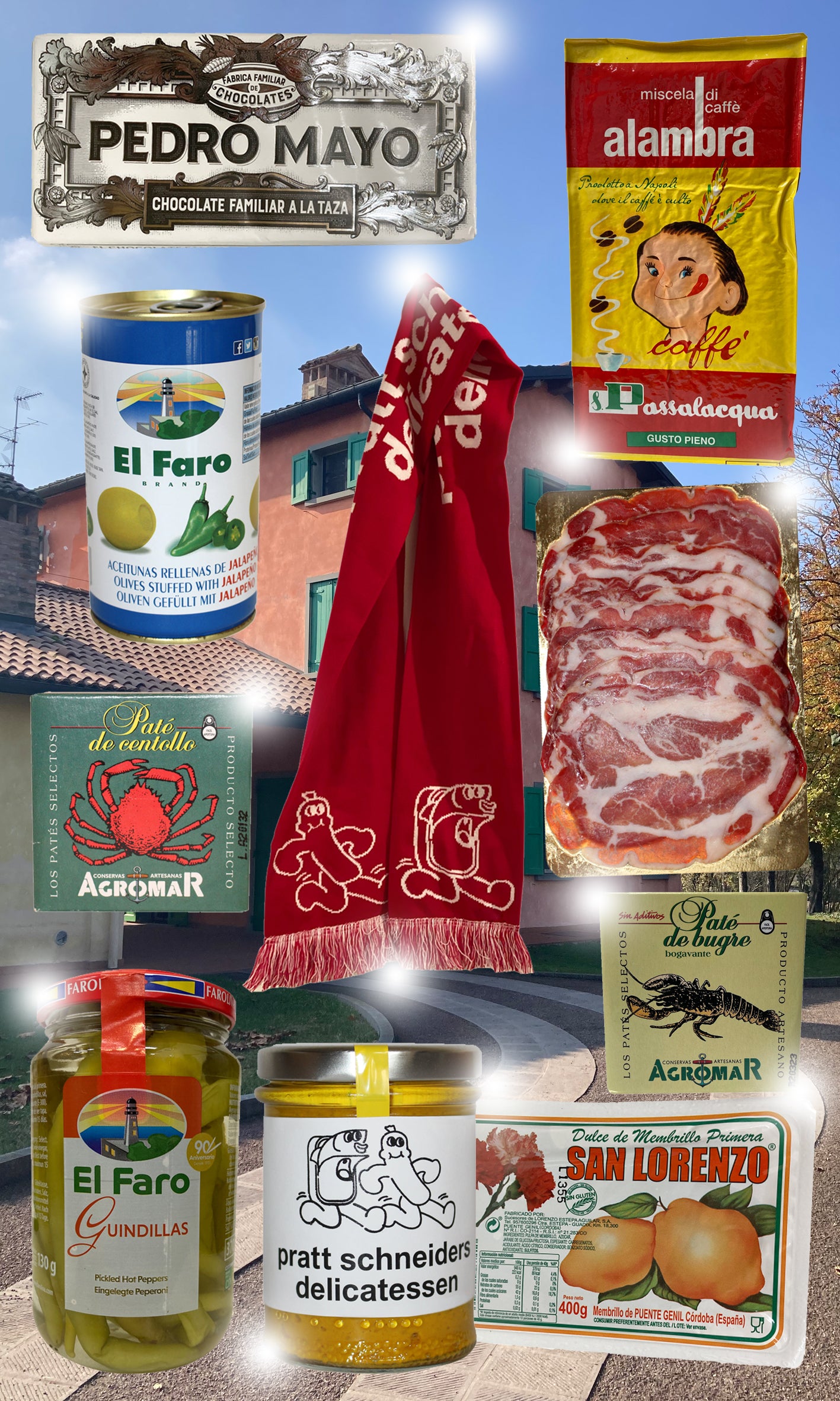 pratt schneiders hamper 'Christmas table'