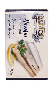 Galicia - Razor Clams - 6/8 pieces - 112g