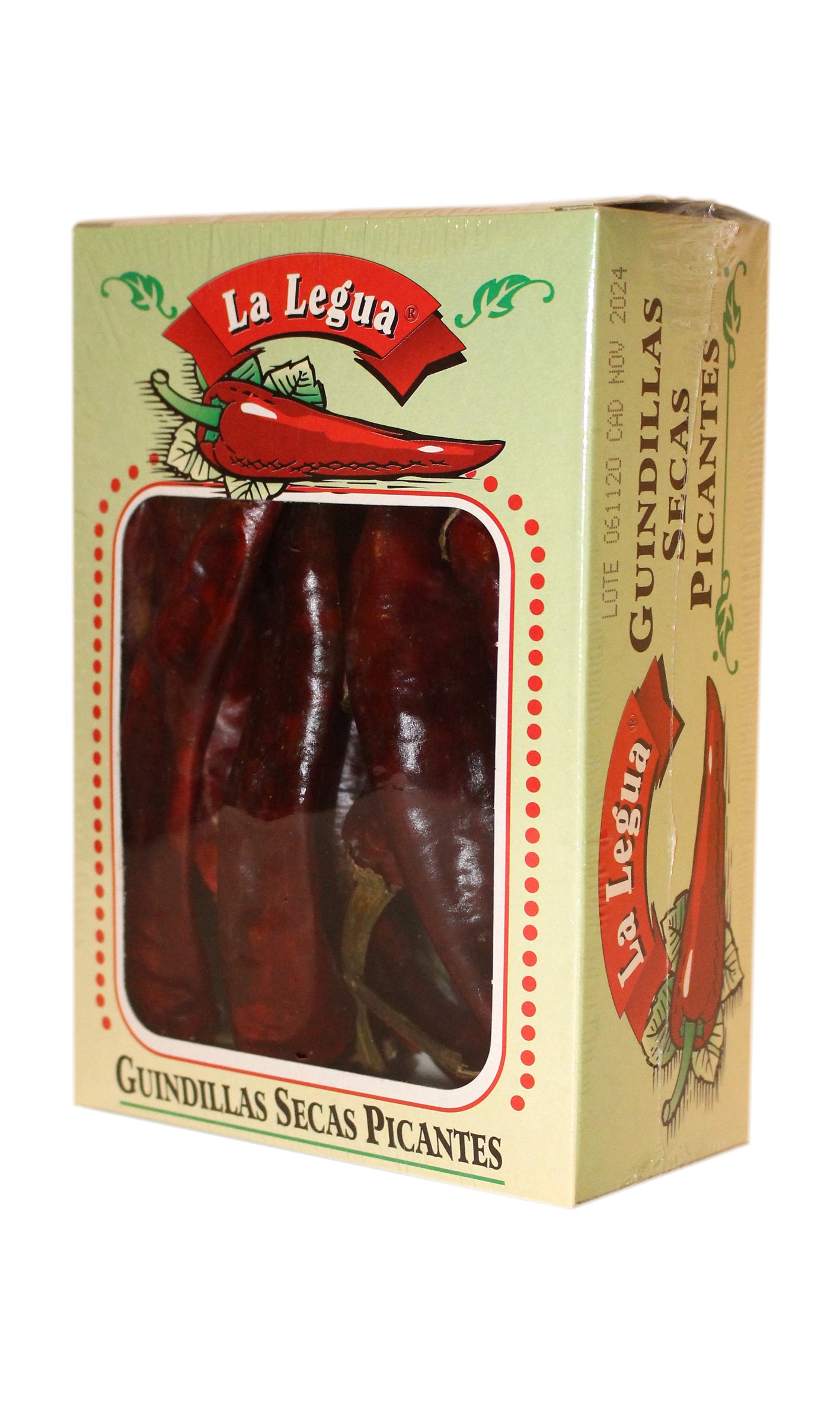 La Legua - Dried Hot Guindillas Chilli Peppers - 40g