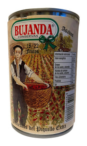 Bujanda Conservas: Piquillo Peppers - 18/22 pieces