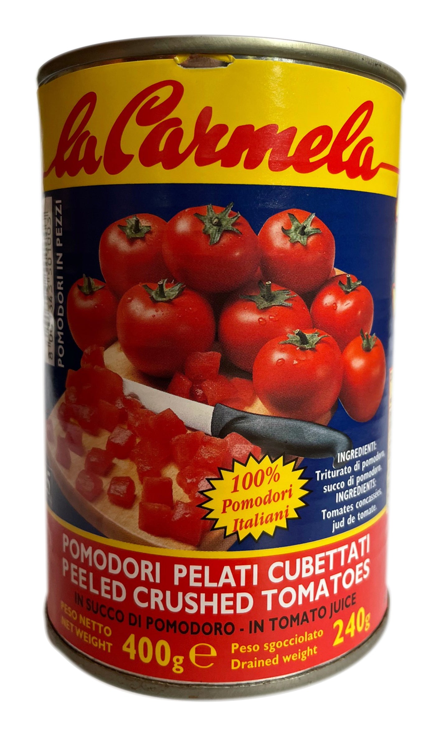 La Carmela - Peeled & Crushed Tomato - 400g