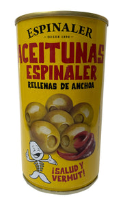 Espinaler - Green Olives with Anchovy - 350g