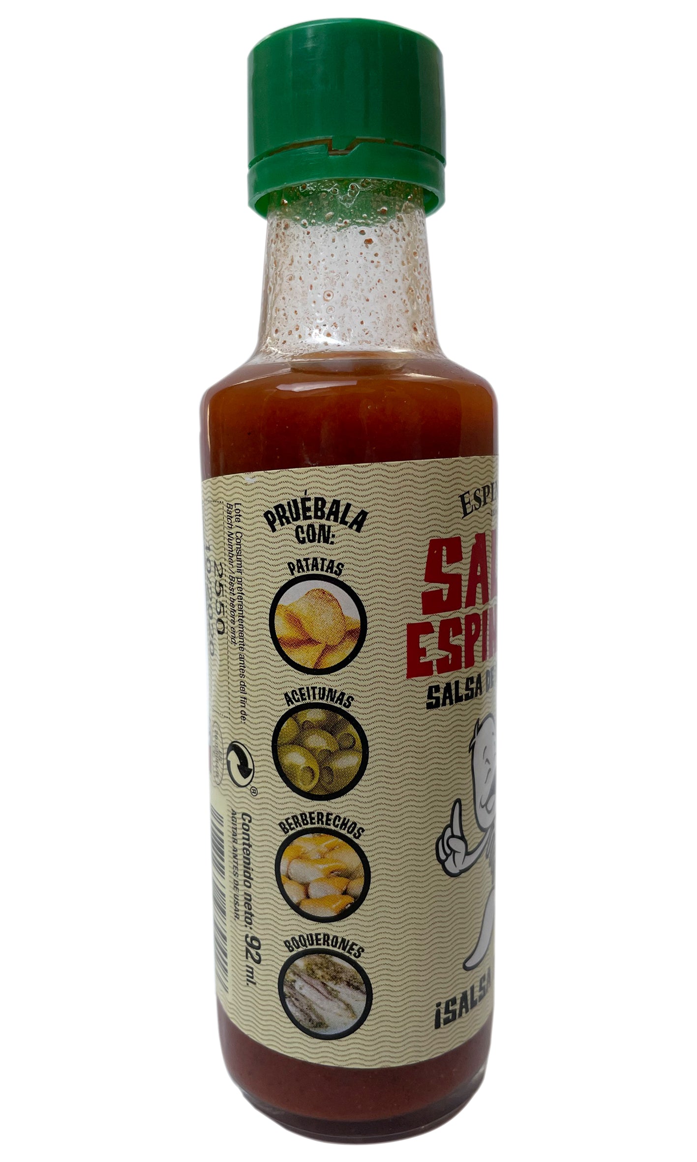 Espinaler - Red Pepper 'appetiser' sauce, Extra Hot - 92ml