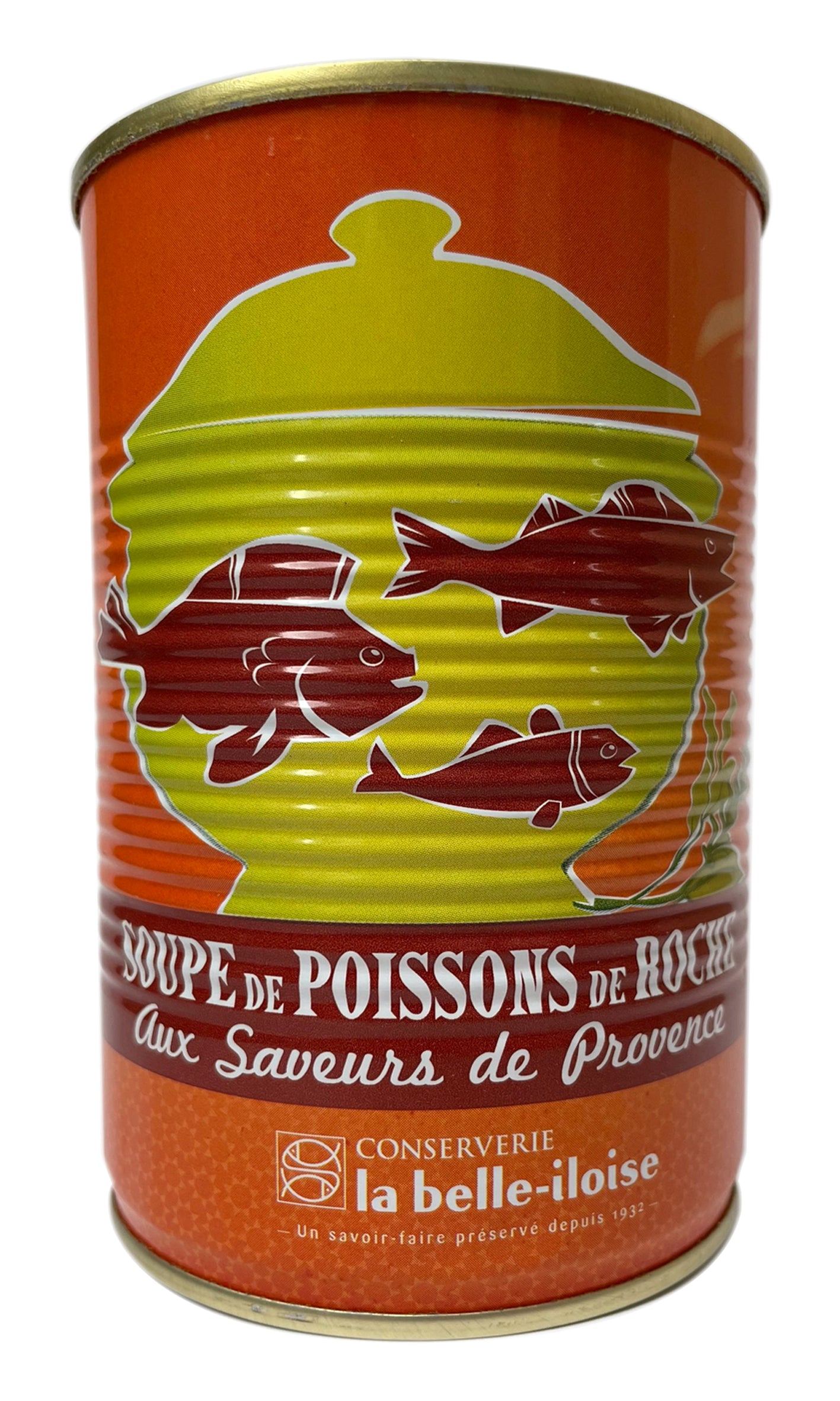 Conserverie la belle-iloise - Soupe de Poissons de Roche (Rock Fish Soup) - 400g