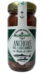 Agromar - Cantabrian Anchovy Fillets in Olive Oil - 100g