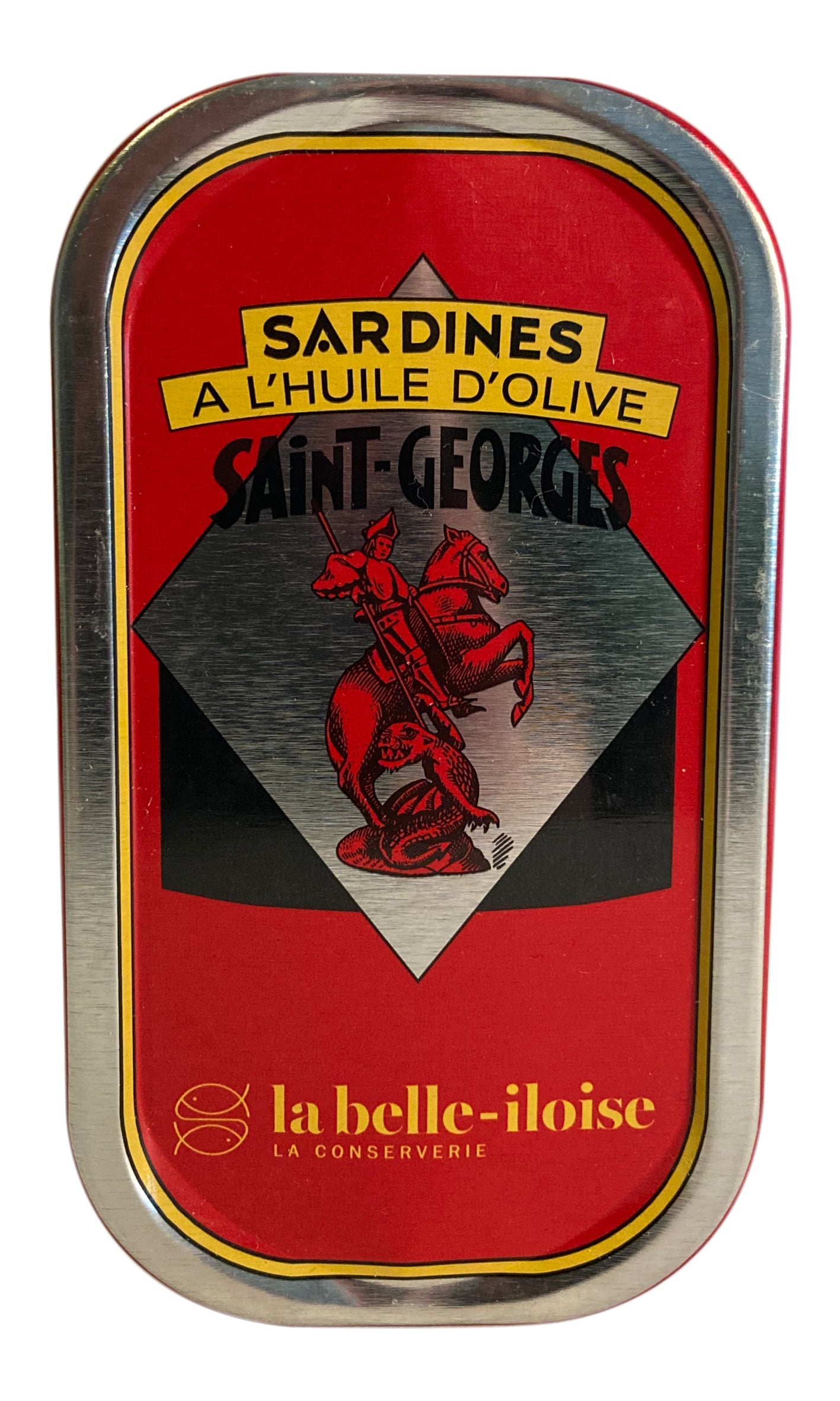 Conserverie la belle-iloise - Sardines Saint-Georges in olive oil - 69g