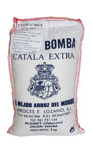 Bomba: Rice 'Extra' Catalá, Cloth Sack - 1kg