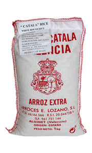 Arroz Catalá: Valencia Paella Rice 'Extra', Cloth Sack (1kg)